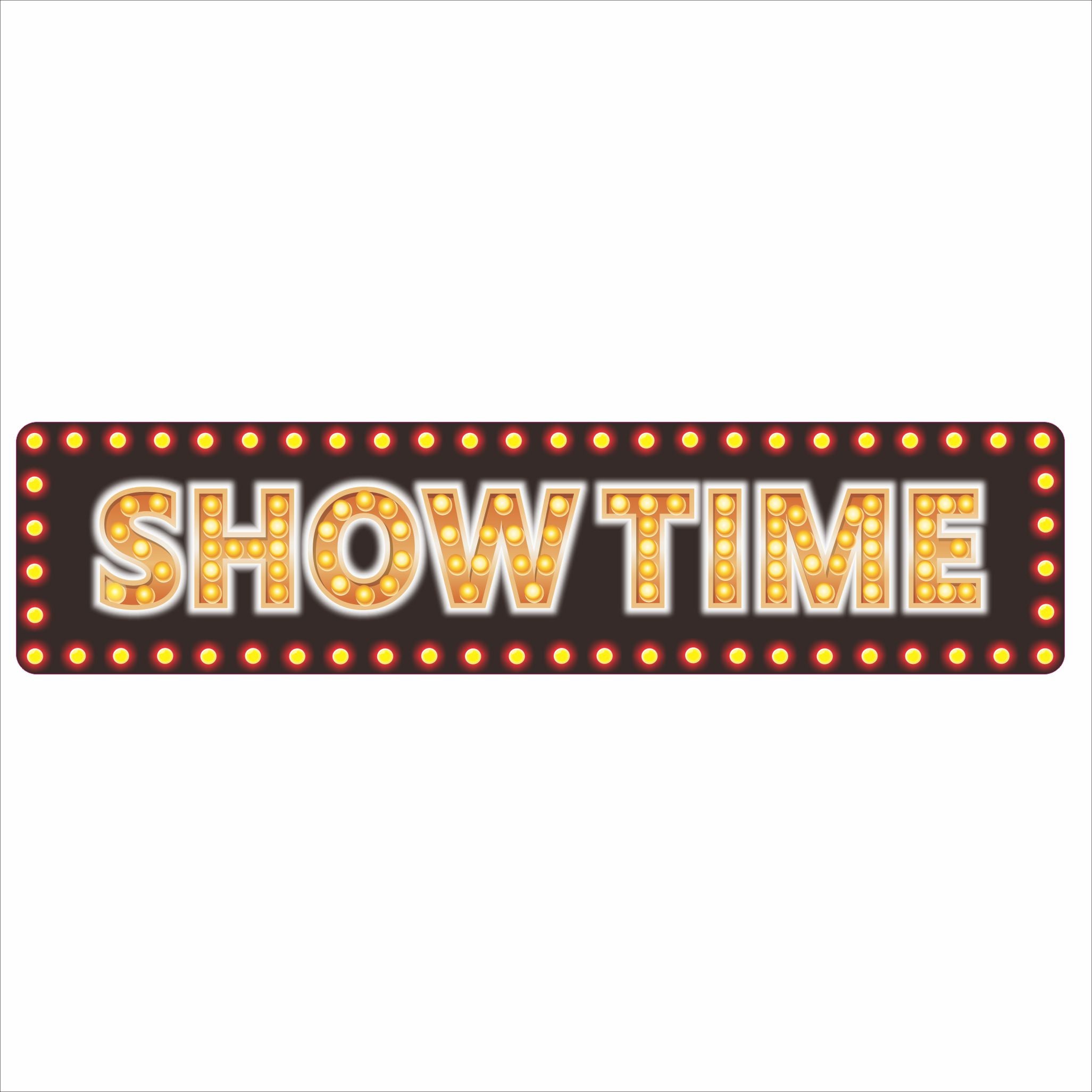 NLP 'Now Showing' Home Theater Metal Street Sign – Novelty Decor (Aluminum, 1317)