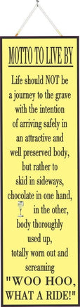 White Wine Funny Quote Sign