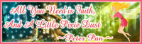 All You Need is Faith and a Little Pixie Dust Inspirational Sign with Fairy & Whimsical Tree House