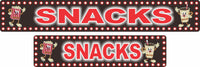 Personalized Home Cinema Snacks Sign - Theater Popcorn