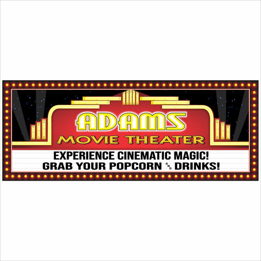 Elevate Your Home Theater Experience with Personalized Home Theater Signs
