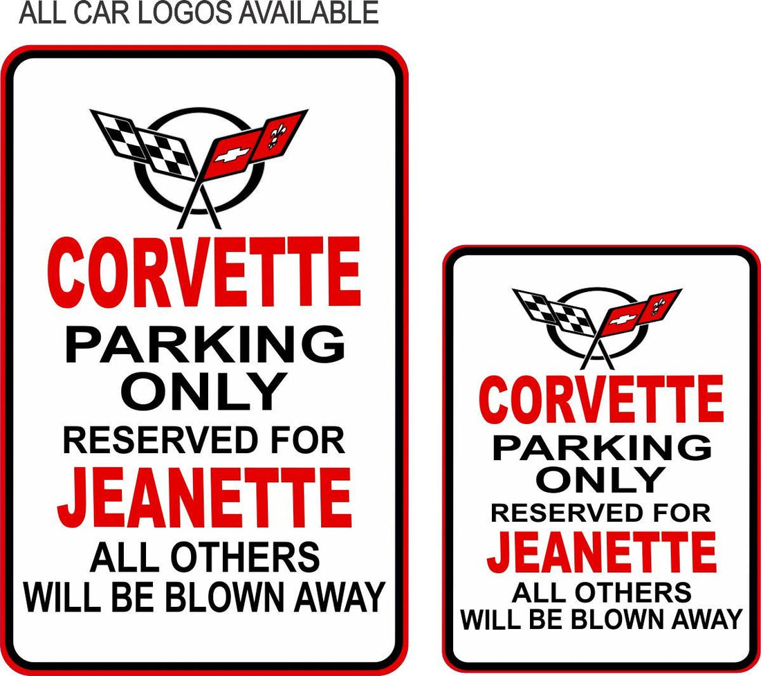 Personalized Parking Signs For You