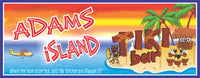Custom Tropical Paradise Tiki Bar Sign with Seaplane, Native Welcome, Island Oasis & More!