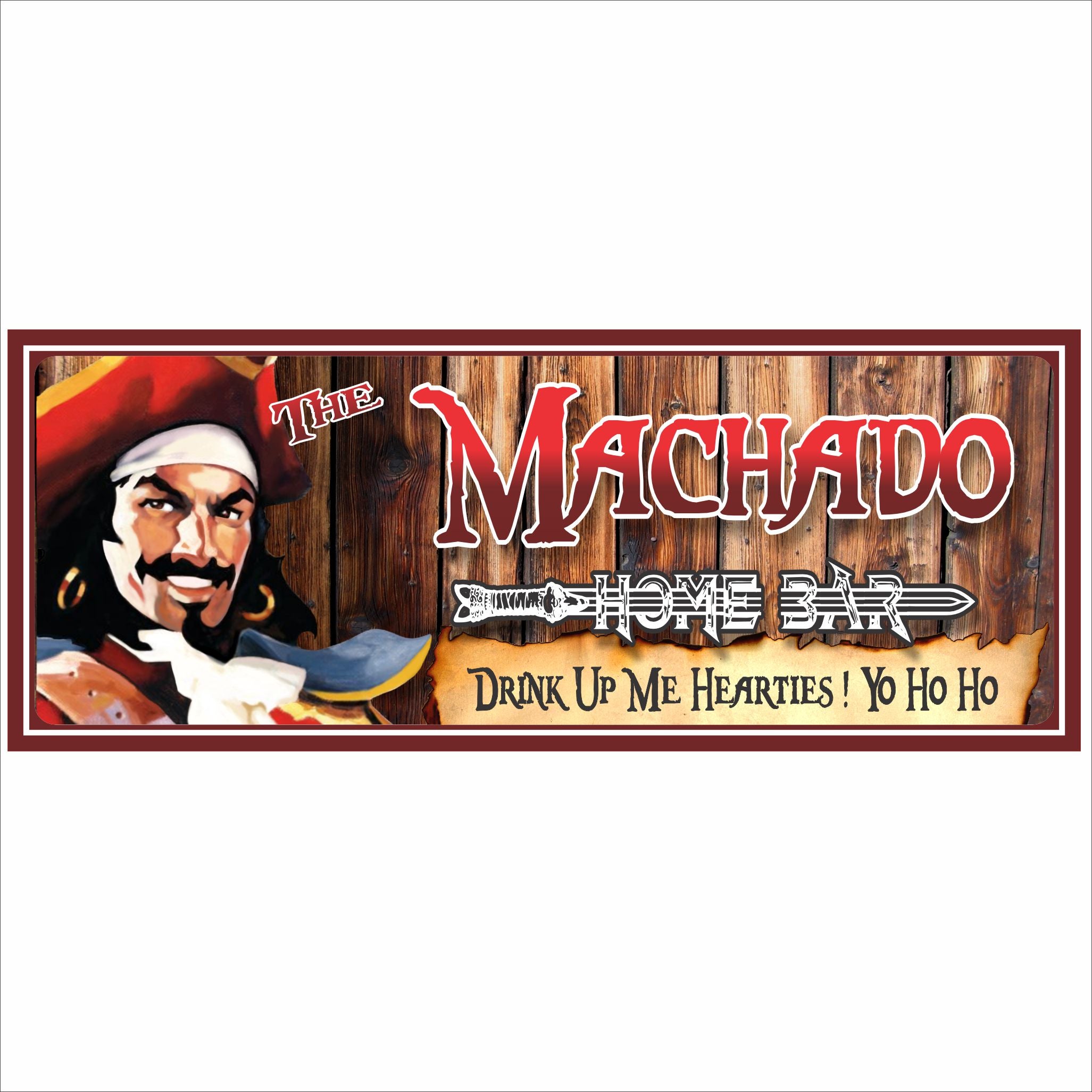 Personalized Pirate Bar Sign | Fun Sign Factory