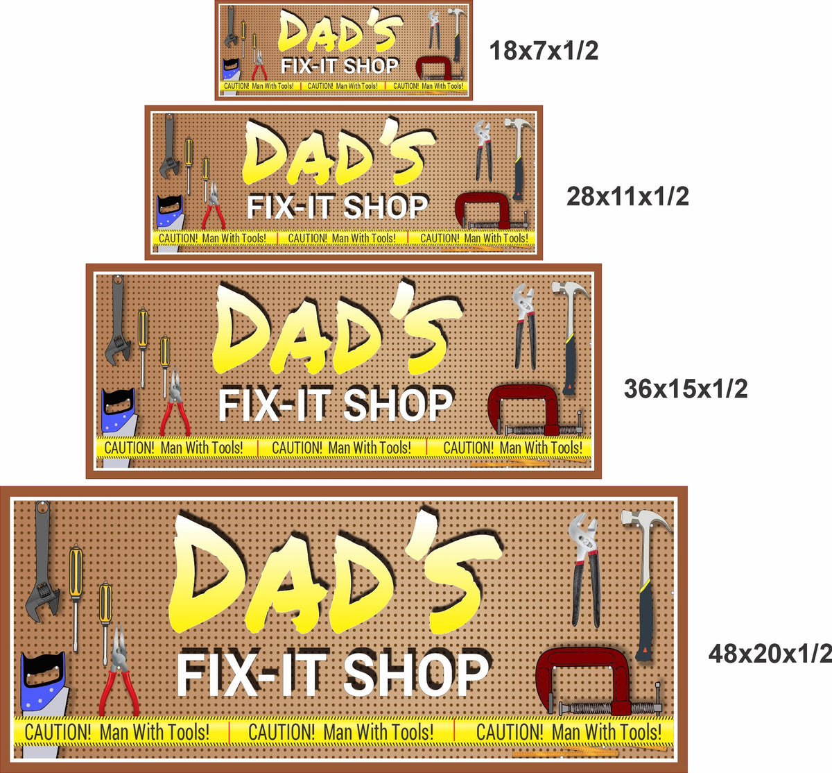Modification Shop Sign Personalized Garage Workshop Sign | Fun Sign Factory