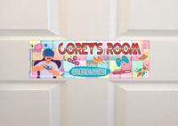 Personalized Gamer's Haven: Child's Room Sign