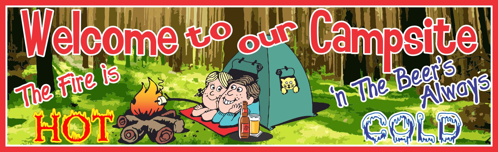 Welcome To The Campfre | Campng Sublmaton