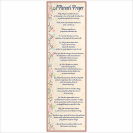 A Parent’s Prayer vertical sign 5x16 inspirational family wall decor