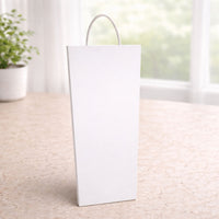  Rope hanger attached to the sign for optional wall mounting display