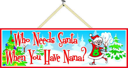 Grandmother quote Christmas Sign