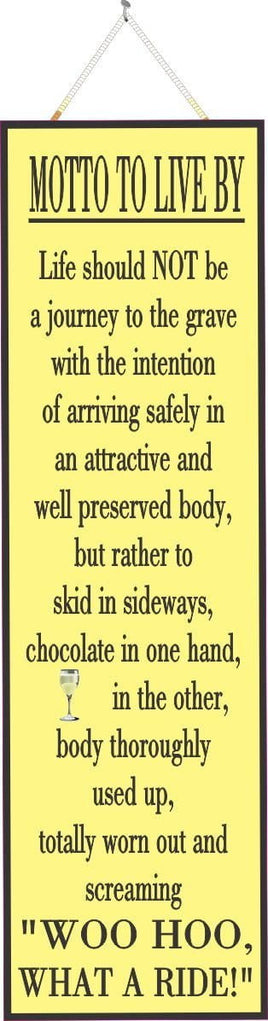White Wine Funny Quote Sign