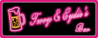 Neon Lights Sign with Beer Mug