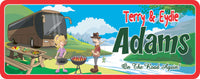 Personalized Welcome Sign for RVs