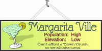 Margaritaville Quote Sign with City Details