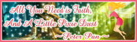 All You Need is Faith and a Little Pixie Dust Inspirational Sign with Fairy & Whimsical Tree House