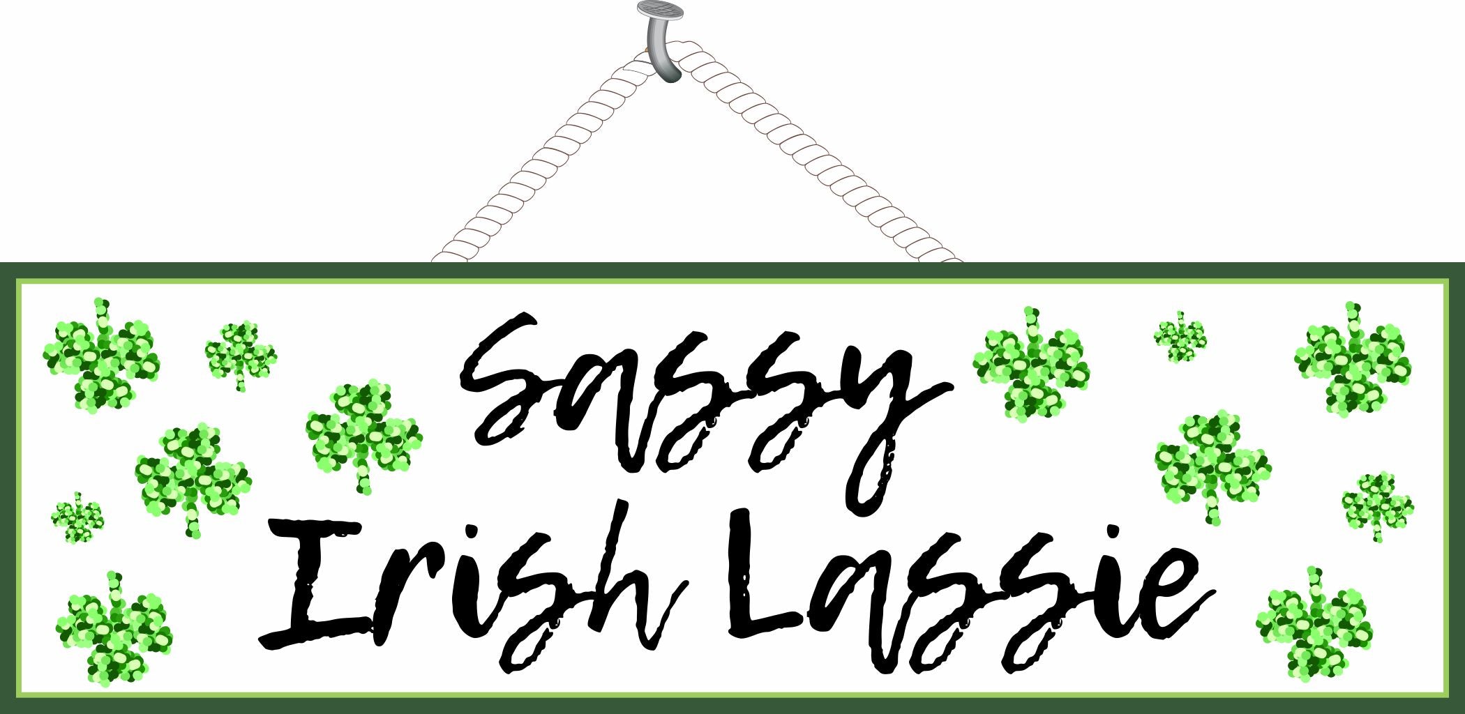 Funny Irish Signs | Irish Wall Decor | Fun Sign Factory