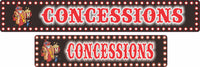 Personalized Concessions Cinema Home Theater Sign with Hot Dog and Retro Design